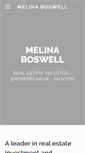 Mobile Screenshot of melinaboswell.com